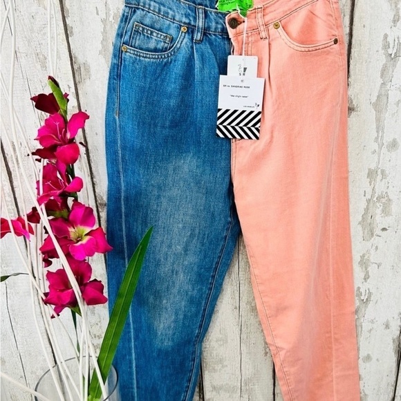 Sandrine Rose Free People Wide Leg Jeans Petal- NWT - Picture 8 of 15